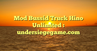 Mod Bussid Truck Hino Unlimited : undersiegegame.com